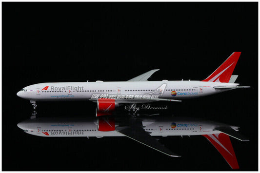 1:400 JC Wings Royal Flight BOEING 777-300ER Passenger Airplane Diecast Model