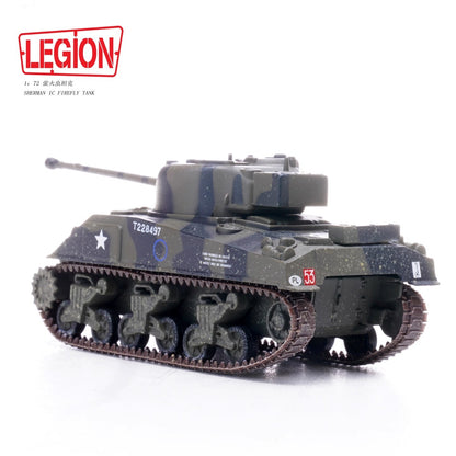 LEGION 1/72 12010LI US Army Firefly Tank VC 1st Armored Division Finished Model