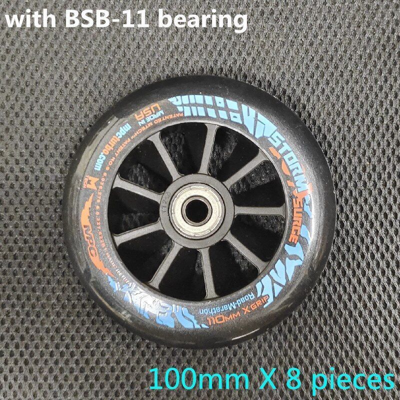 110/100/90mm Skating Wheel Inline Speed Skates Marathon 85A Race Skate Accessory