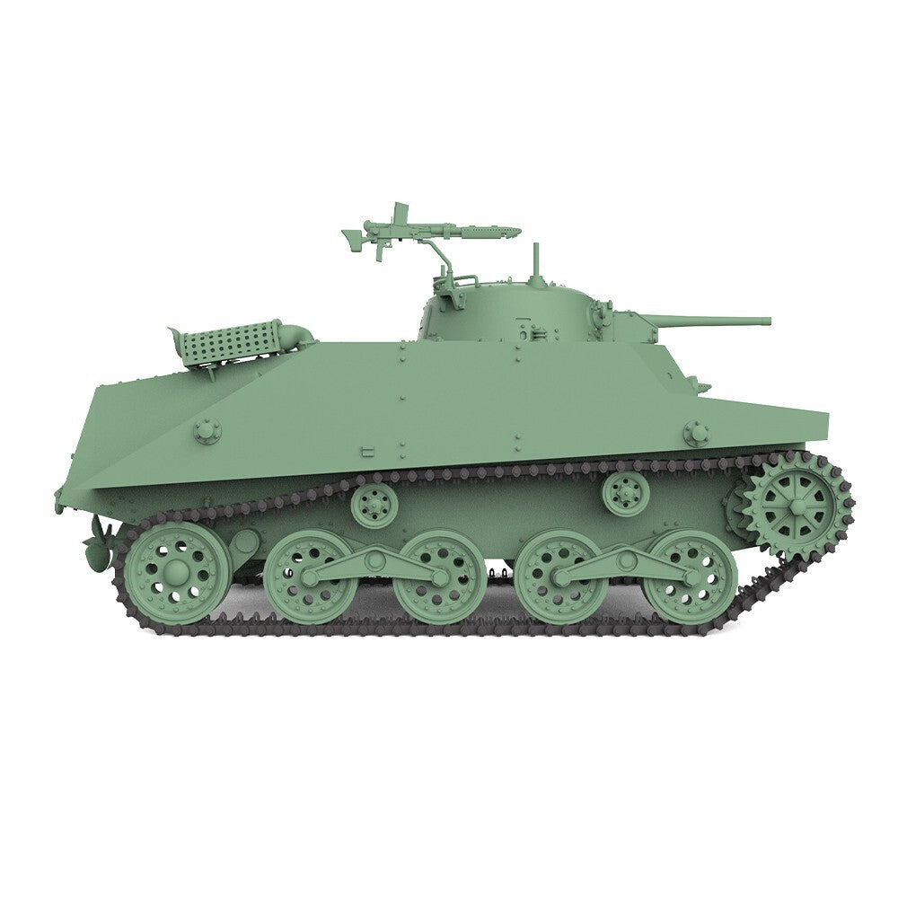 SSMODEL SS35828 1/35 Military Model Kit Japan Type 2 Ka-Mi Amphibious Tank