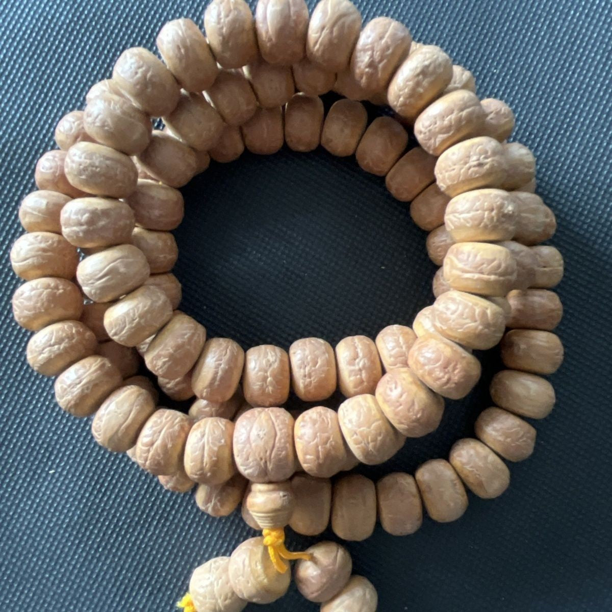 108 Beads Nepal Tibetan Phoenix Eye Bodhi Bracelet Turmeric Skin Mala Universal