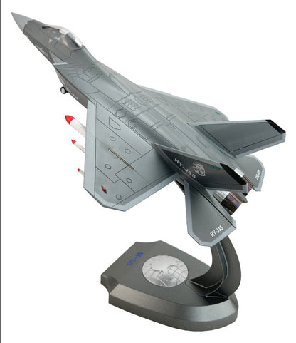 1:32 45CM CHINA J-35 Fighter Jet Airplane Diecast Military Aircraft Plane Model
