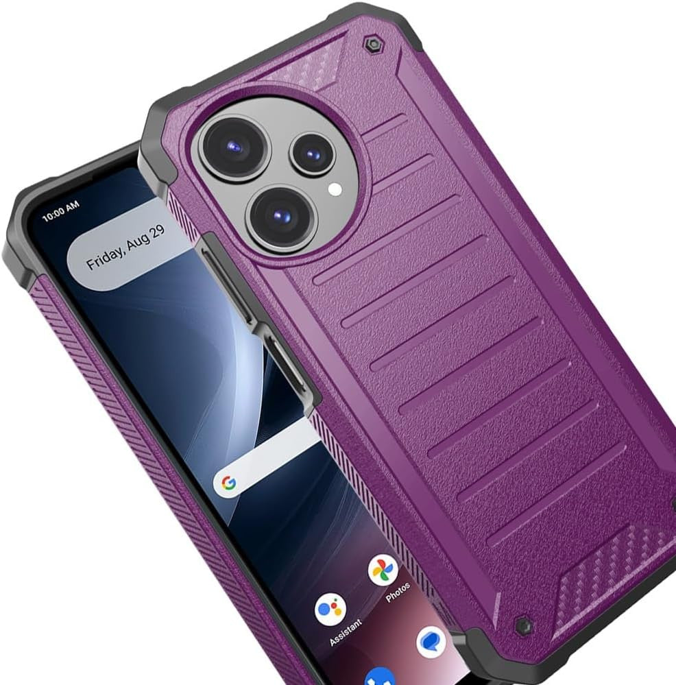 Compatible with Cricket Icon plus 2026 Case, AT&T Verge 2 5G Case, with Tempered