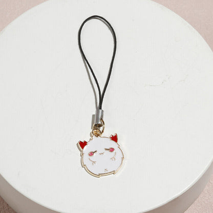 Devil And Ghost Keychains Earphone Protective Covers School Bag Accessories
