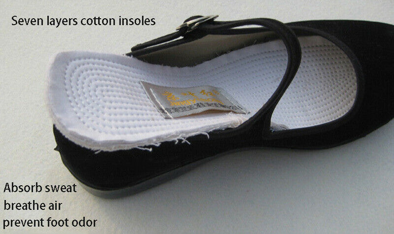 Women's Kung Fu Martial Arts Tai Chi Shaolin Wing Chun Cloth Shoes Sneakers New