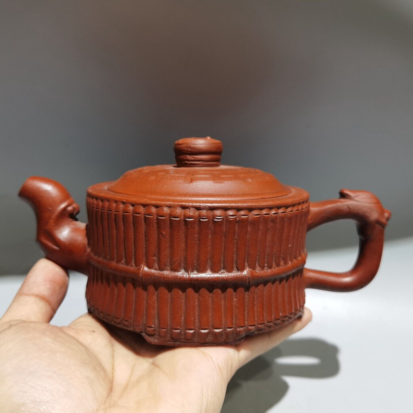 Vintage Chinese Yixing Purple Clay Teapot Zisha Ceremony Fashion Gift Teaware