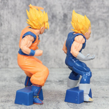 Dragon Ball Z Super Saiyan Son Goku Vegeta PVC Action Figure Model Statue Toy