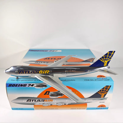 1:200 InFlight Atlas Air B747 N516MC Passenger Airplane Diecast Plane Model