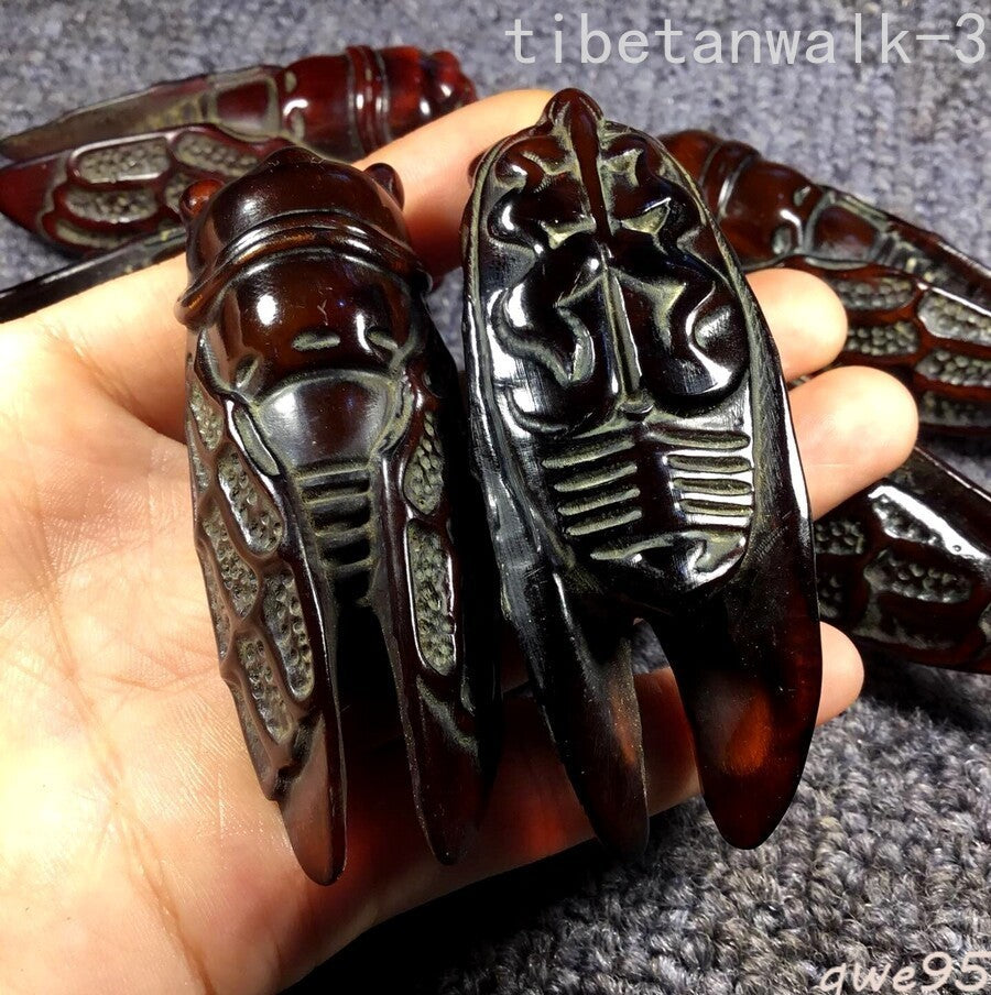 1pc Cicada Pendant Statue Collection Hand Pendant