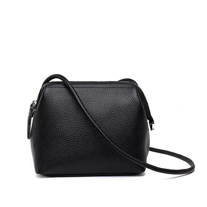 Leather Handbag High Quality Soft Cowhide Shoulder Bag Luxury Messenger Bags 1PC