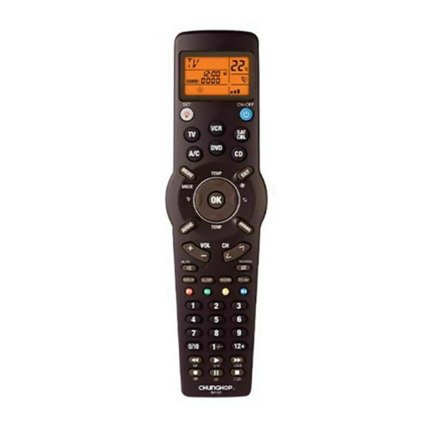 Universal Remote Control IR 6-Net in 1 RM-991 For TV/TXT DVD CD VCR SAT/CABLE I