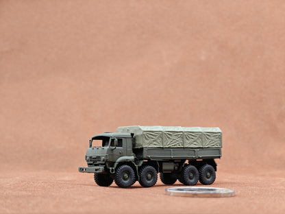 3D Printed 1/144 Russian Tanker Transportation Command Vehicle Colored Model