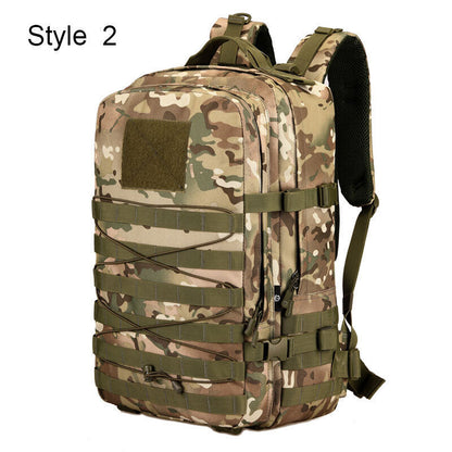 Hiking Backpack Men Camouflage Army Military Bag Mountaineering Climbing