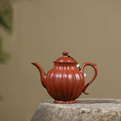 310ml Retro Yixing Purple Clay Teapots Handmade Raw Ore Mud Kettle