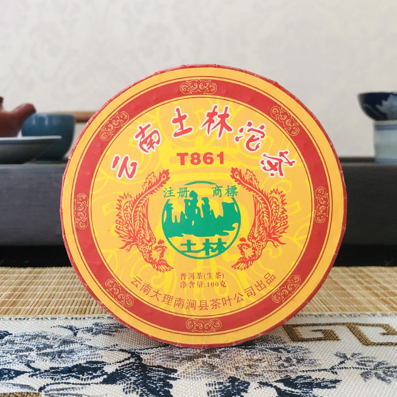 2007 云南普洱南健图林凤凰 T861 Tuo Cha Puer 茶生 100 克盒-