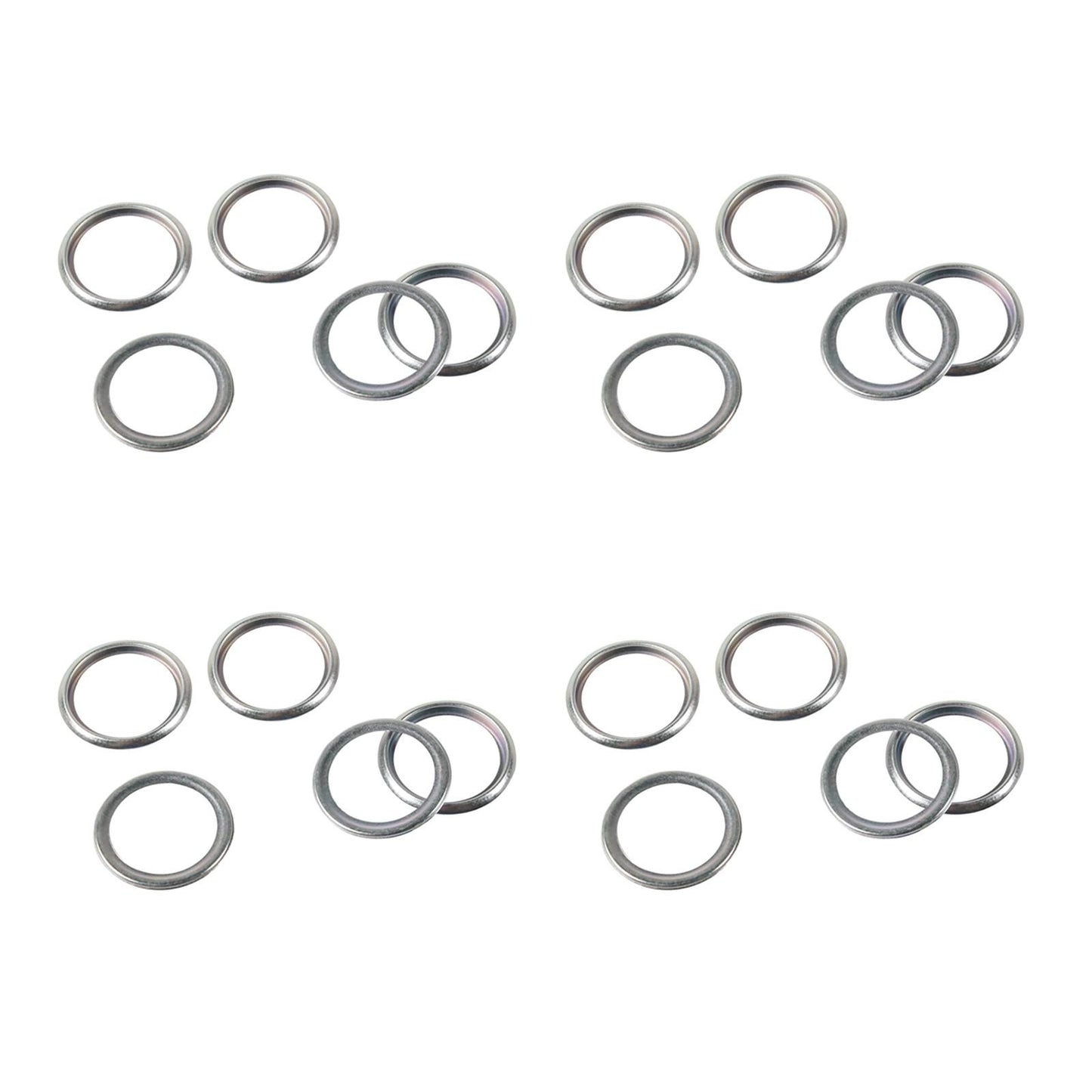20 Pcs Oil Drain Plug Crush Washer Gasket Durable For Subaru Drain Plug Gasket