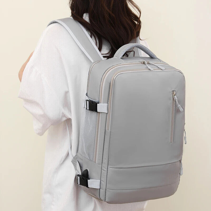 Women Travel Backpack Daypack Teenage Girls Laptop Schoolbag Luggage Shoes Bag