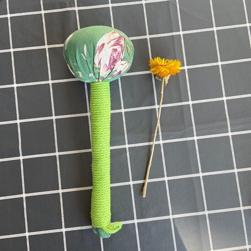 Wormwood Herb Filling Hand-made Massage Hammer Moxa Therapy Handcrafted Soft