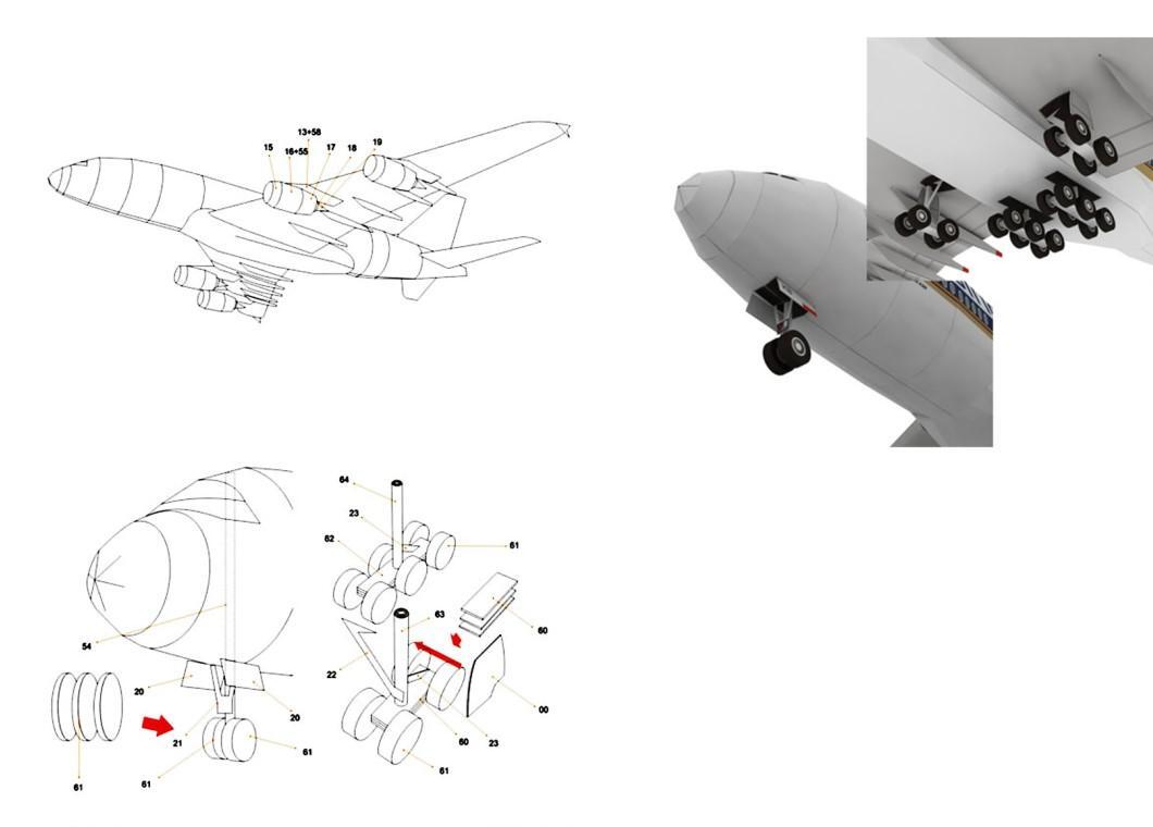 1:120 A380 Singapore Airlines Civil Airliner Paper Model Unassembled Ornaments