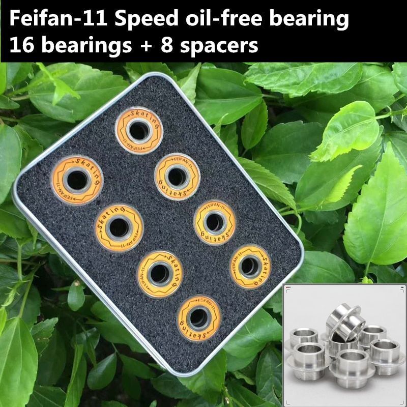 Chrome Steel Inline Skating Bearing Speed Track Racing Quiet Bearings 8*22*7 mm