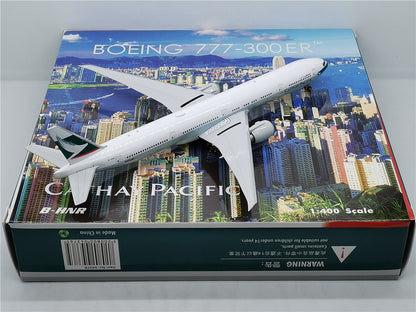 1:400 Phoenix CATHAY PACIFIC BOEING B777-300ER Airplane Diecast Aircraft Model