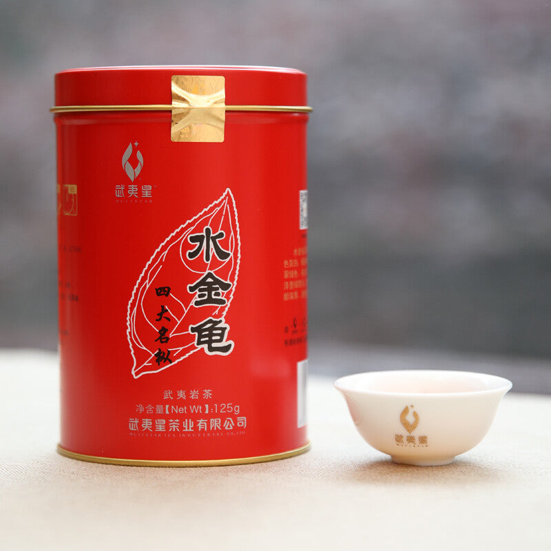 Wuyi Star Shui Jin Gui Golden Water Turtle Fujian Rock Tea Oolong Tea 125g Tin