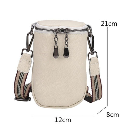 Cow Leather Shoulder Bags Luxury Mobile Phone Bag Handbags Female Messenger Bag