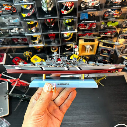 1/1000 Germany KMS Bismarck Battleship Warship Model