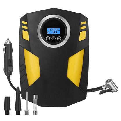 150PSI Compresor Aire Bomba Portatil Para Carro Inflador Autos Llantas Bicicleta