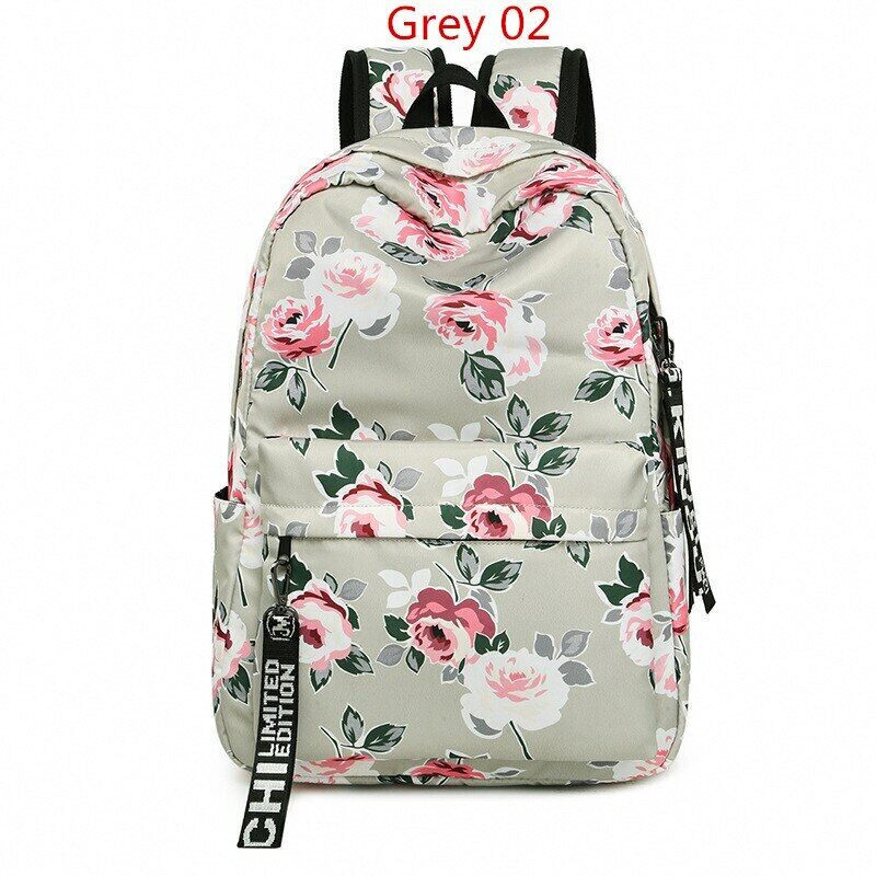 Shoulder Bag Campus Girls's Nylon Backpack Rucksack Women School Bag Knapsack
