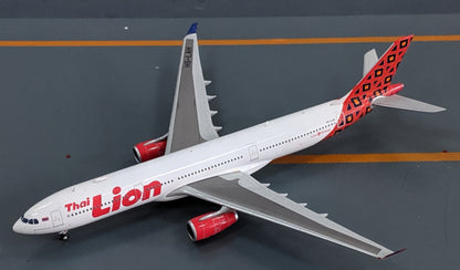 1:400 JC Wings Thai Lion Air AIRBUS A330-300 Passenger Airplane Diecast Model