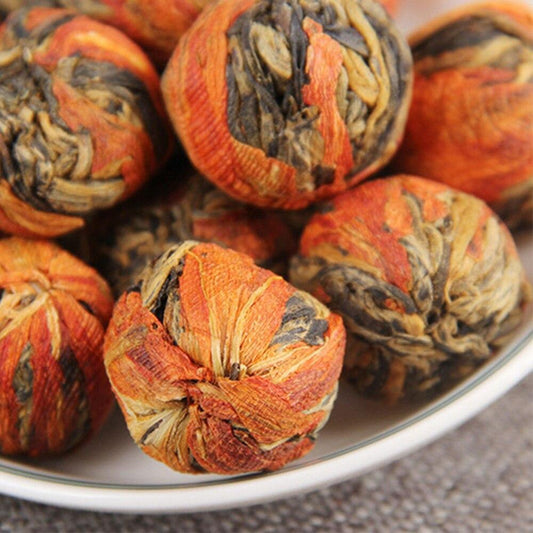100g Yunnan Black Tea Dianhong Manual Lily Hydrangea Golden Bud Honey Aroma