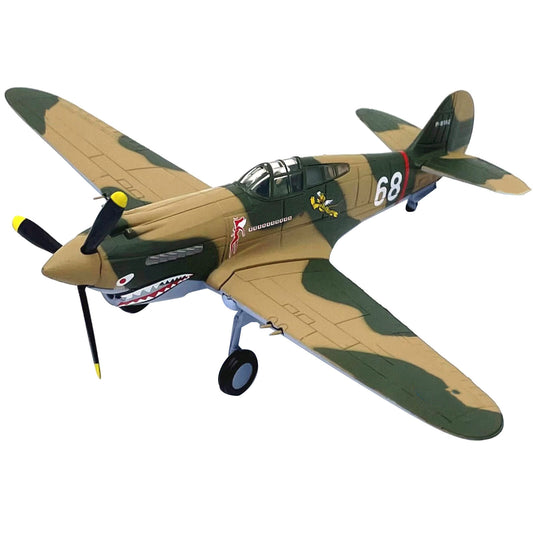 13.5cm Diecast Alloy 1/72 Scale American P40 Fighter Aircraft Model Toy Gift