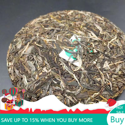 357g Yunnan Puerh Tea 2015 Iceland Raw Pu-erh Tea Cake Premium Pu'er Green Tea
