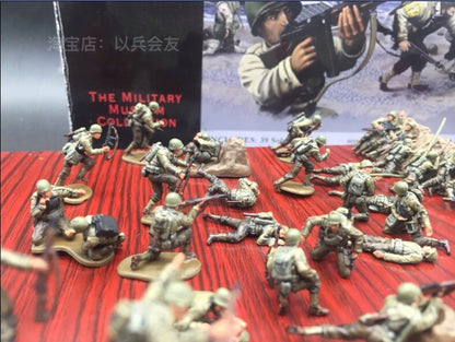 1/72 39Pcs US soldier model of Normandy landings