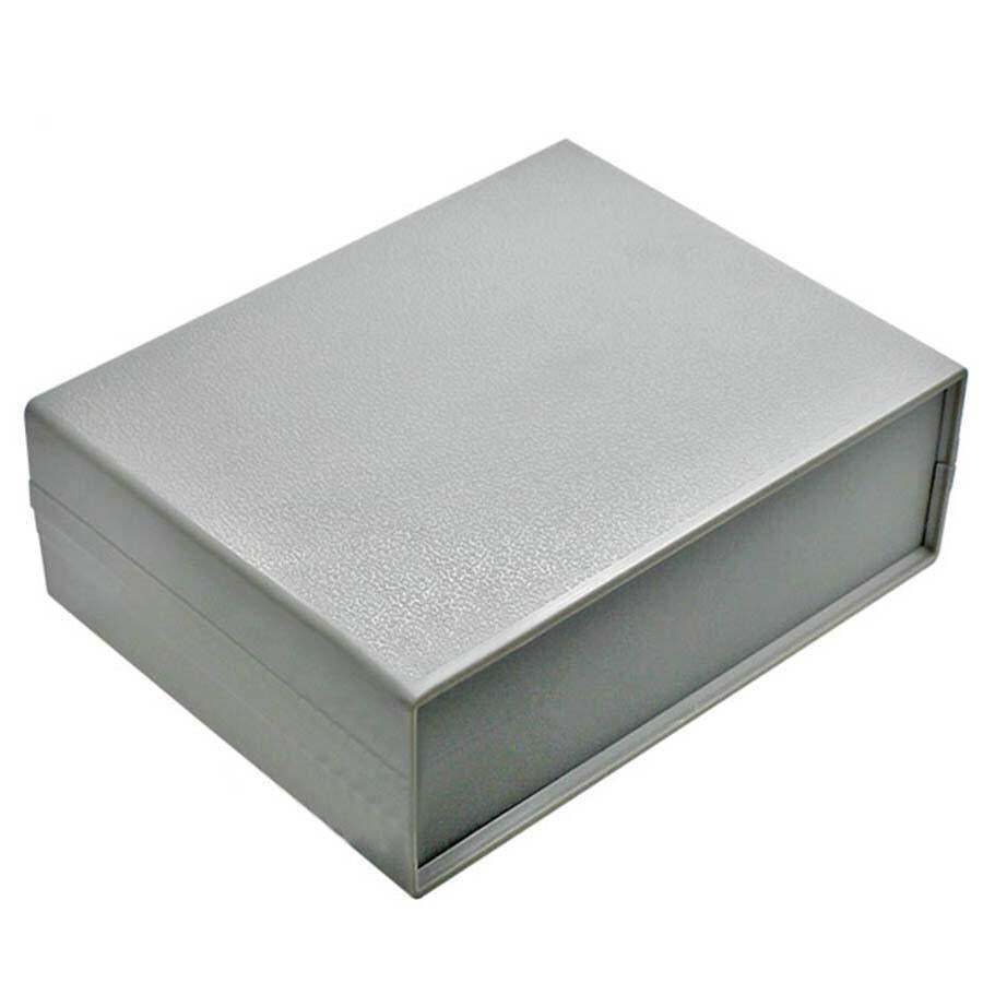 Grey Project Box Enclosure with Lid and Screws, 10" x 7.5" x 3.1"