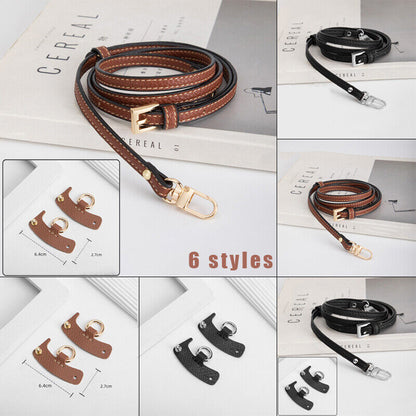 Real Leather Bag Strap Punch-free Shoulder Strap Crossbody Replacement Buckle