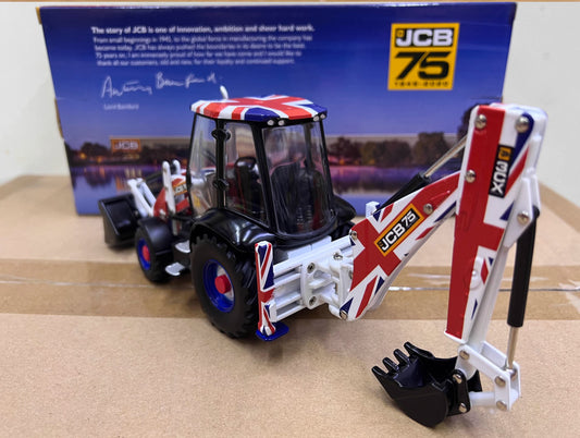 1:32 36CM JCB 3CX BACKHOE LOADER Construction Machine Equipment Diecast Model