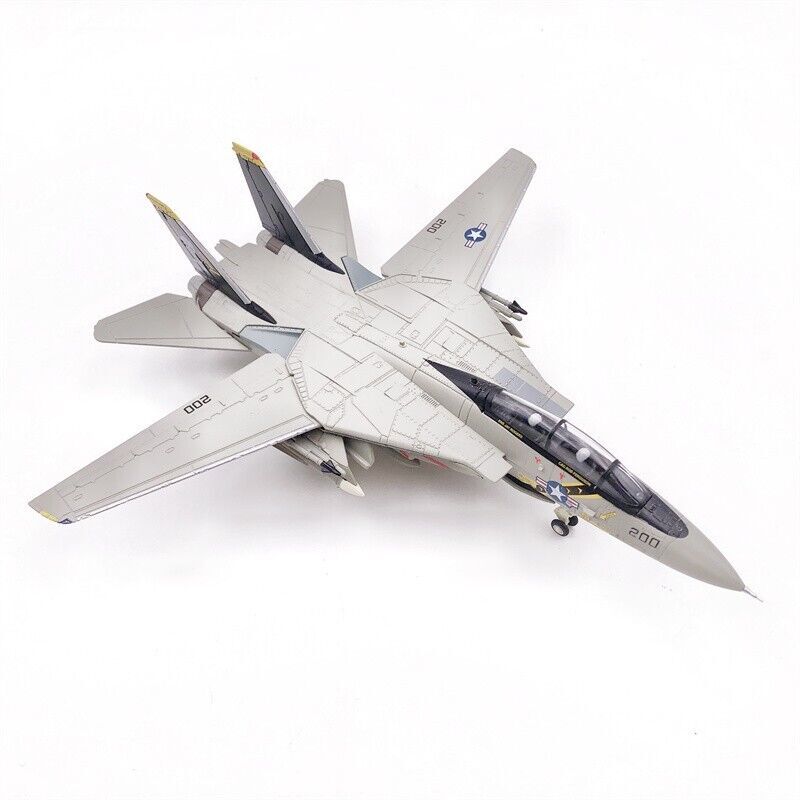 1:100 WLTK USA Grumman F-14A Tomcat VF-84 Fighter Diecast Plane Aircraft Model