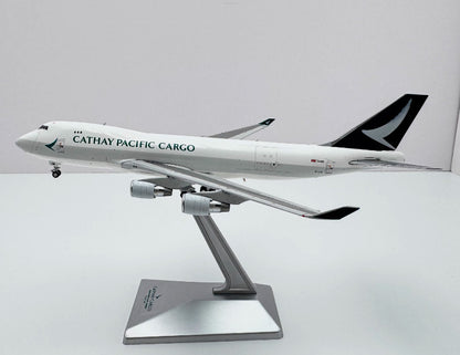 1:400 YY Wings CATHAY PACIFIC CARGO BOEING 747-400F Aircraft Diecast Plane Model