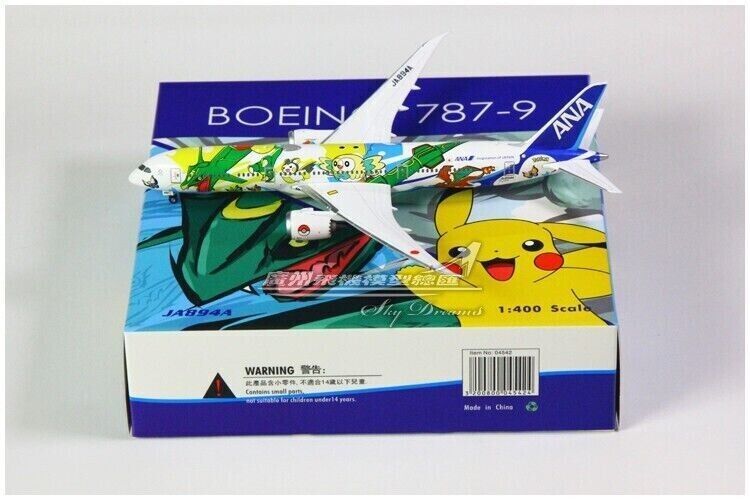 1:400 Phoenix ANA BOEING 787-9 Passenger Plane Airplane Diecast Aircraft Model