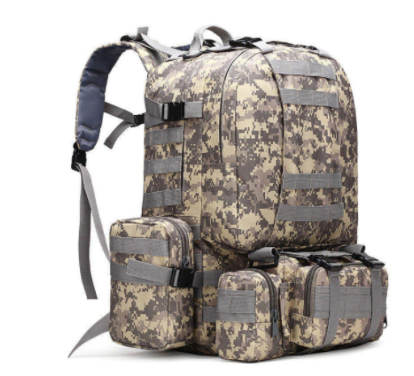 50L Tactical Backpack Men Sport Tactical Bag Outdoor Hiking Travel Backpacks