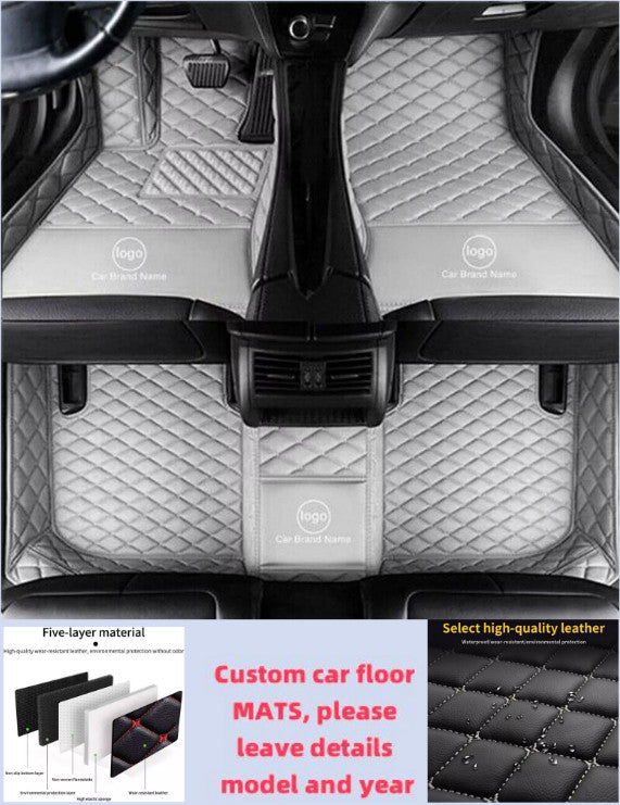 Handmade For Cadillac Car Floor Mats All Models Custom Waterproof All Weather