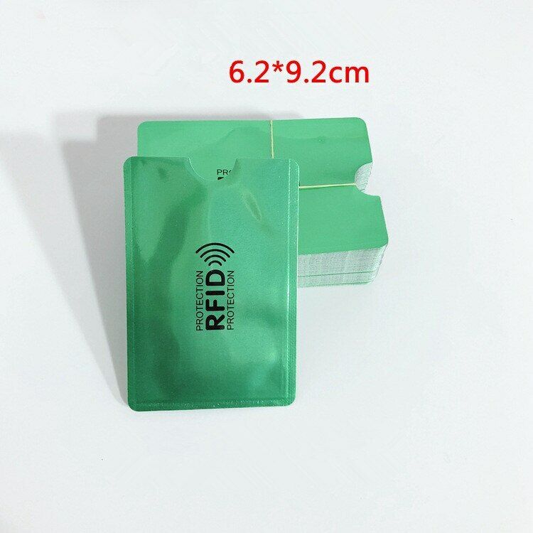 Rfid Card Holder Card Protection Case Rfid Wallet Card Bag Anti Credit Card Case