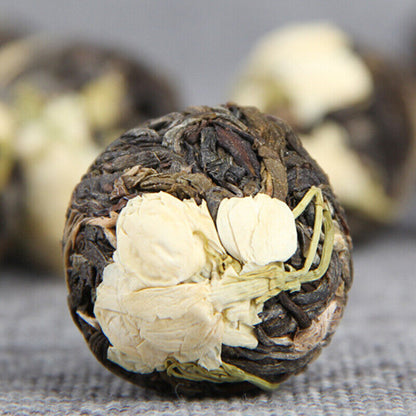 Yunnan Cha Tea Ancient Tree Flower Pu-erh Tuocha Jasmine Pu'er Dragon Ball 500g