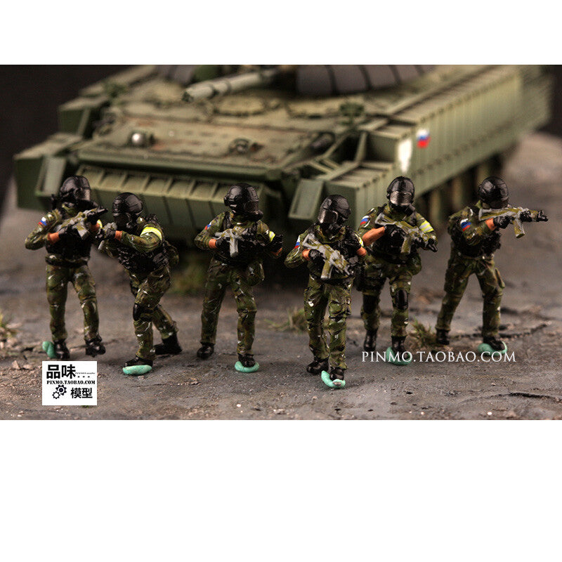 1/72 Russian Federation Security Counter Strike 6 Soldier Model