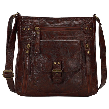 Fashion One Shoulder Bag Retro Small Square Bag Shoulder Tote Bag for Women