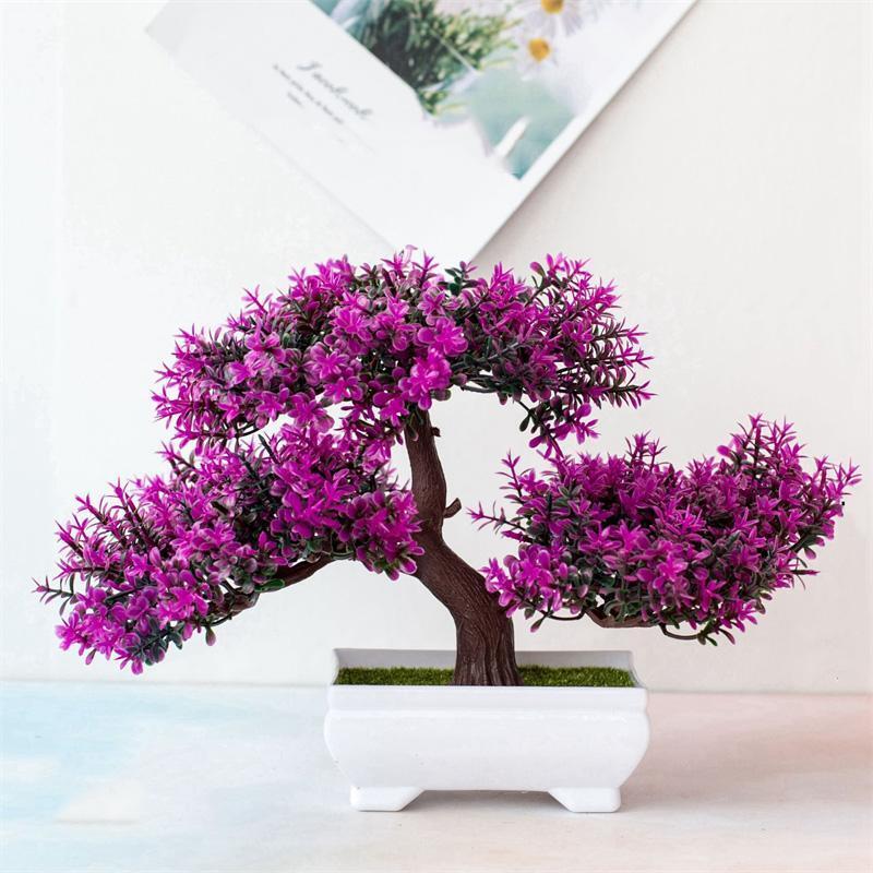 Arboles Artificiales Para Casa Con Maceta Pequeña Para Diseño Interior 2 Piezas