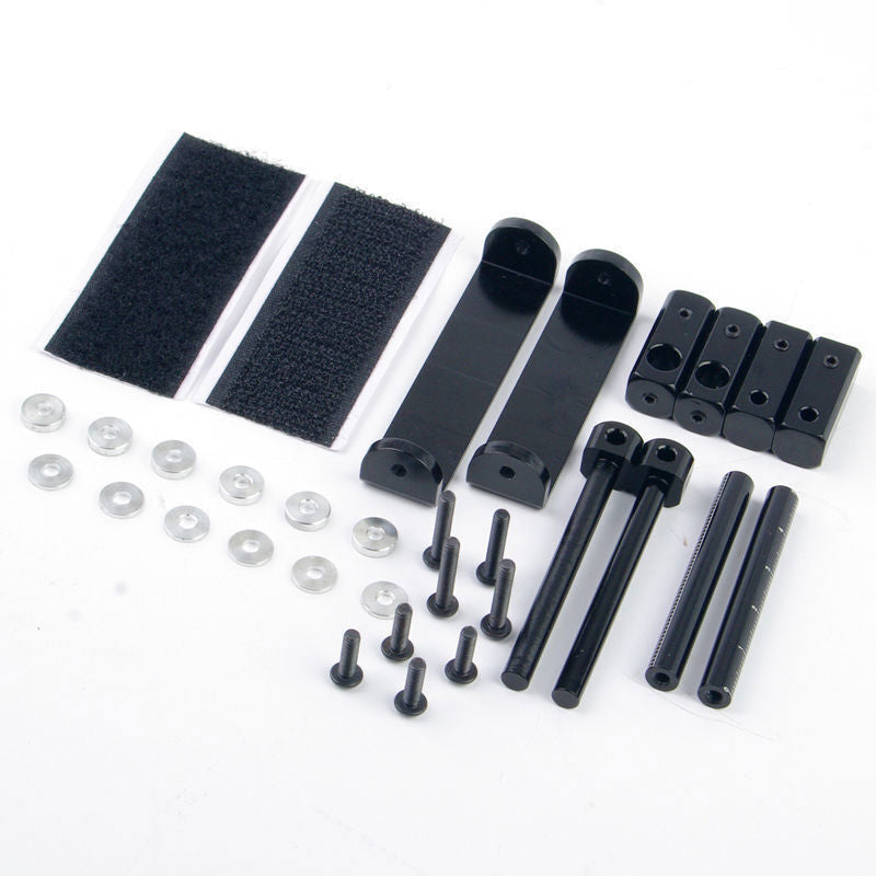 1:10 HSP Racing RC Car Metal Adjustable Stealth Body Shell Mount With Magic Tape