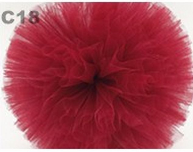 Party Decoration 5Pcs Tulle Pompom Birthday Wedding Baby Shower Venue Decor 20cm